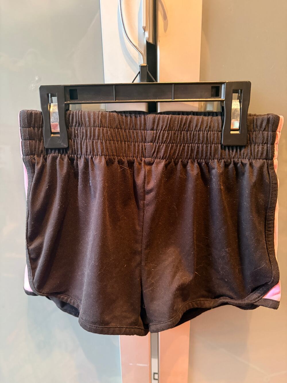 Jumping Beans Active Girls Shorts 6X Black Pink Running Athletic